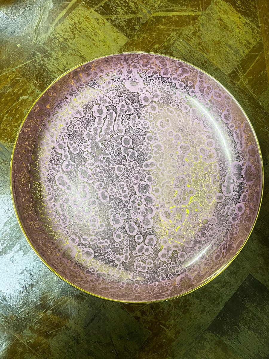 Mf Sèvres Ceramic Bowl, Art Deco-photo-2