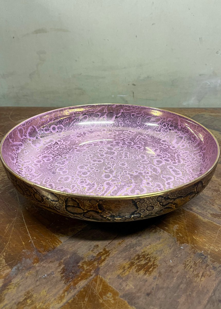 Mf Sèvres Ceramic Bowl, Art Deco-photo-5