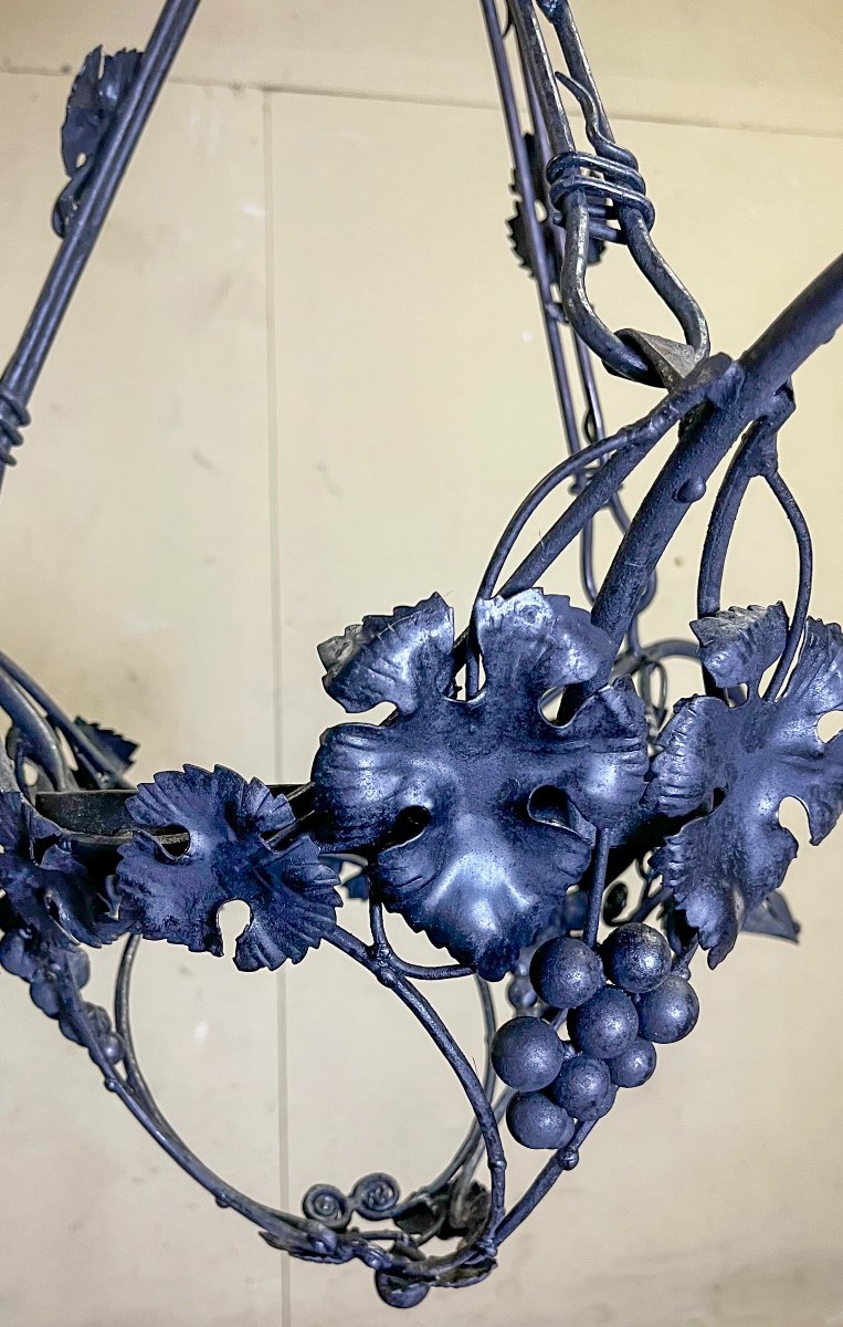 Wrought-iron Chandelier Frame-photo-3