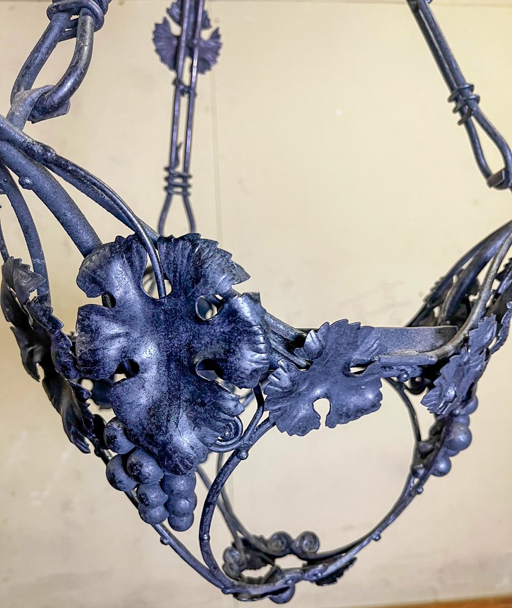 Wrought-iron Chandelier Frame-photo-4