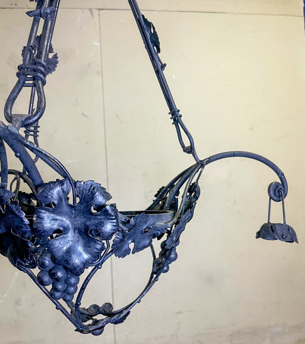 Wrought-iron Chandelier Frame-photo-2