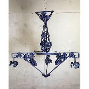 Monture de Lustre en fer forgé