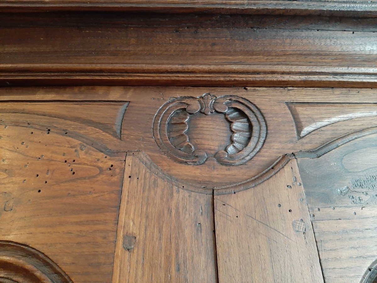 Double-body Hunting Buffet In Chestnut - 18th Century-photo-4