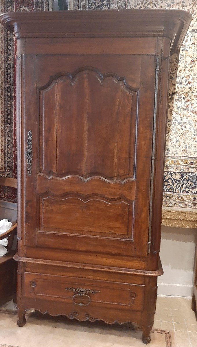 Bonnetière Dite "de Voyage" Louis XV, En Cerisier - XVIIIème Siècle