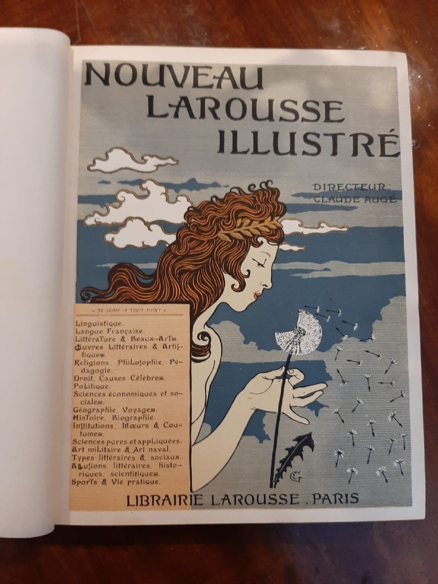 New Larousse Illustrated & Atlas - Universal Encyclopedic Dictionary -photo-2