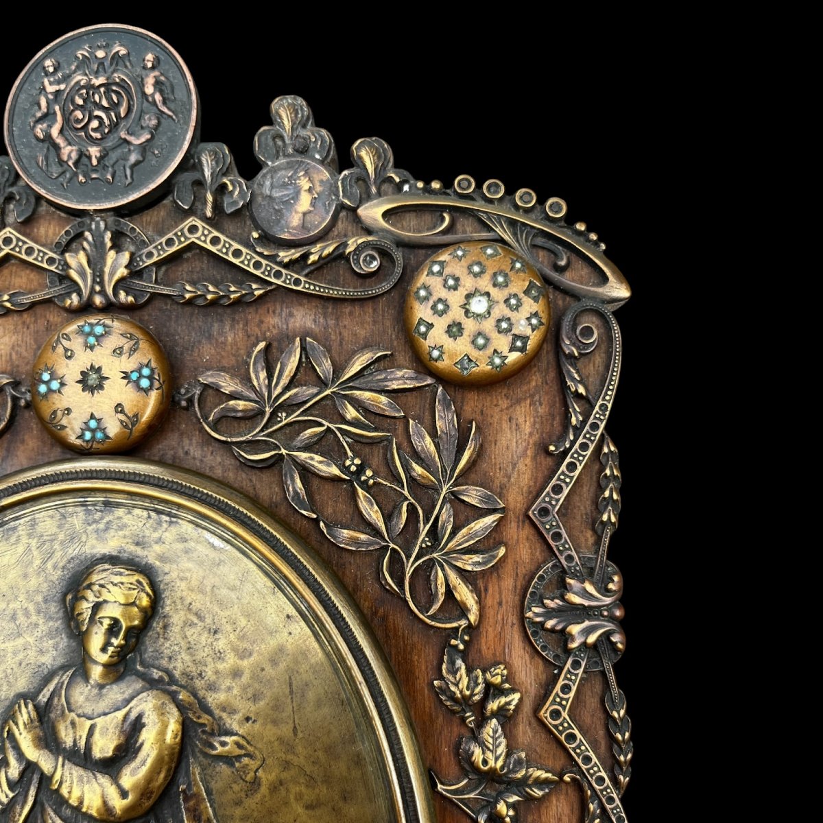 Devotional Plaque To The Virgin Mary-photo-2