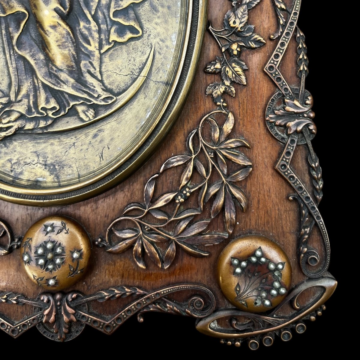 Devotional Plaque To The Virgin Mary-photo-3