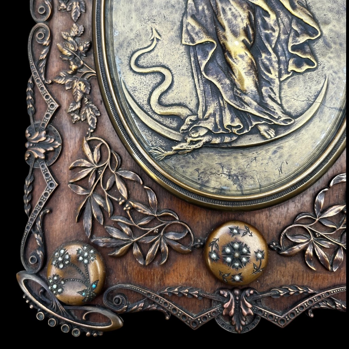 Devotional Plaque To The Virgin Mary-photo-4