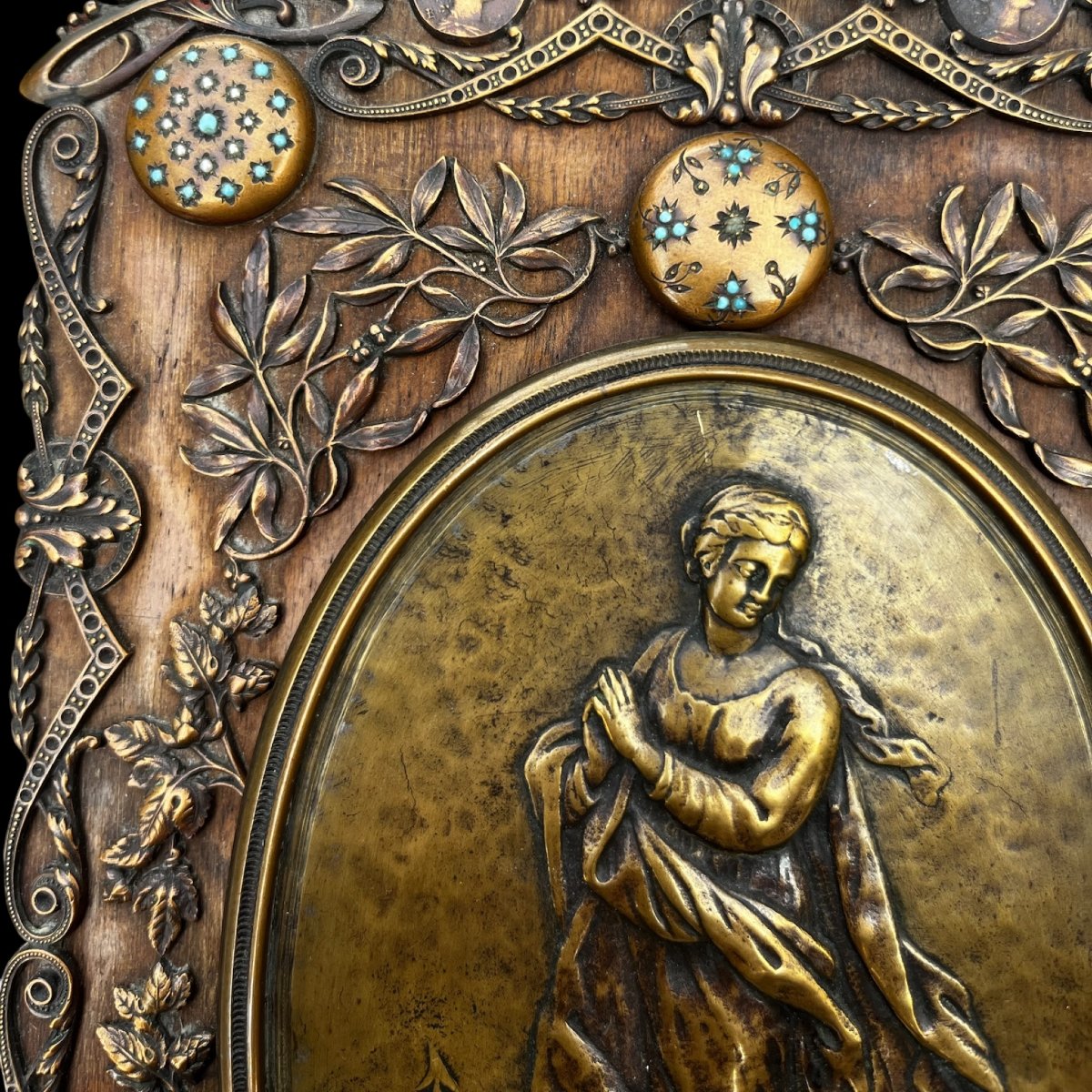 Devotional Plaque To The Virgin Mary-photo-1