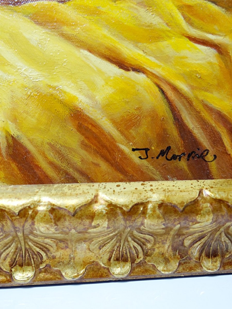 Reproduction Of "nude On A Cushion" "the Lazy Woman" After Daniel Hernández Morillo-photo-2