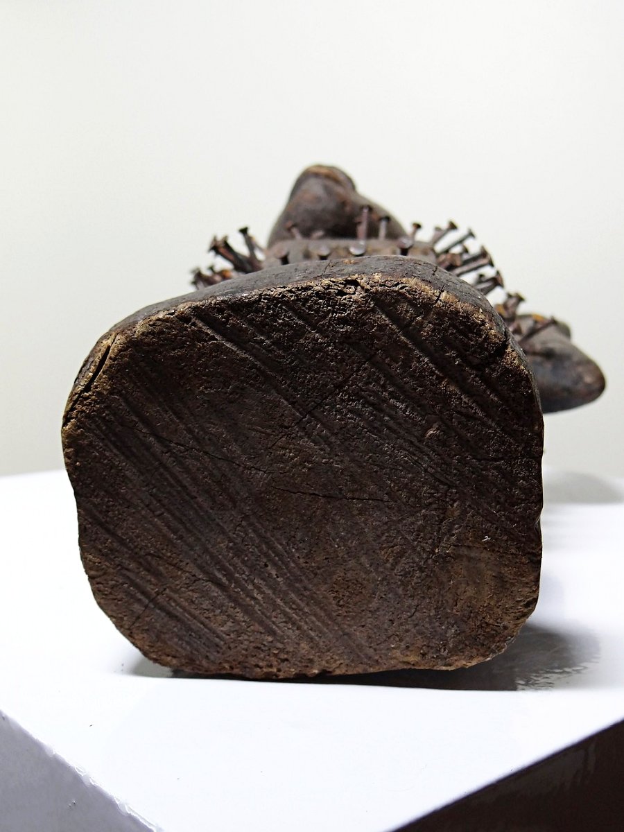 Nkisi Nkonde Nail Fetish, Kongo People, Congo, Mid-20th Century-photo-8