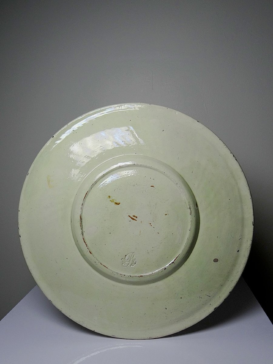 Thun Enamel Dish Signed Schoch-läderach Old 1878 - 1890 Swiss Artisanal-photo-3