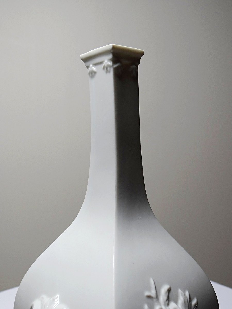 Petit vase reproduction Meissen 1715-1720 par Sheffield & Haviland Limoges-photo-1