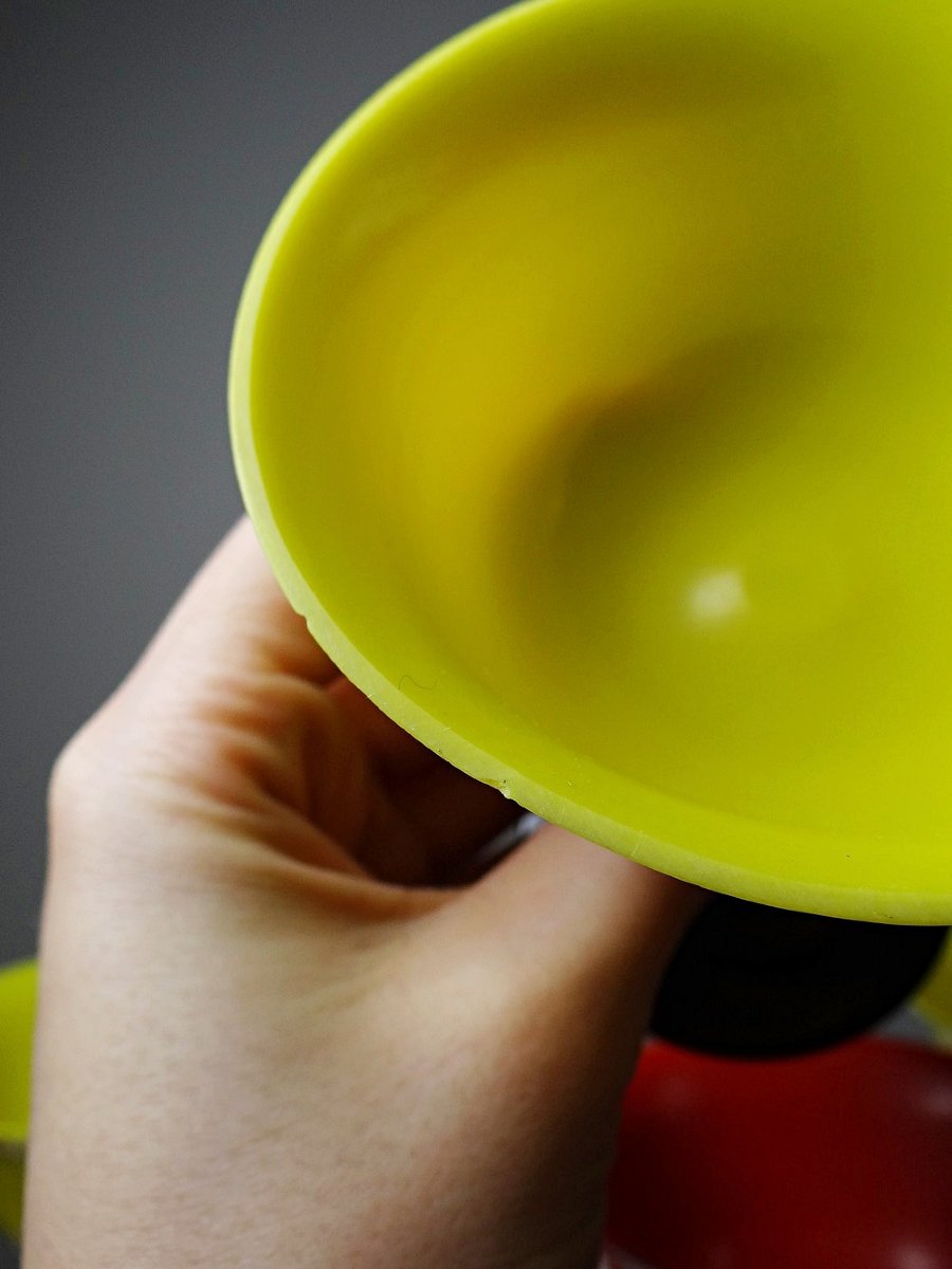 4 coupes à dessert Art Déco en Nudawn & Catalin, Canada, années 1930-photo-3