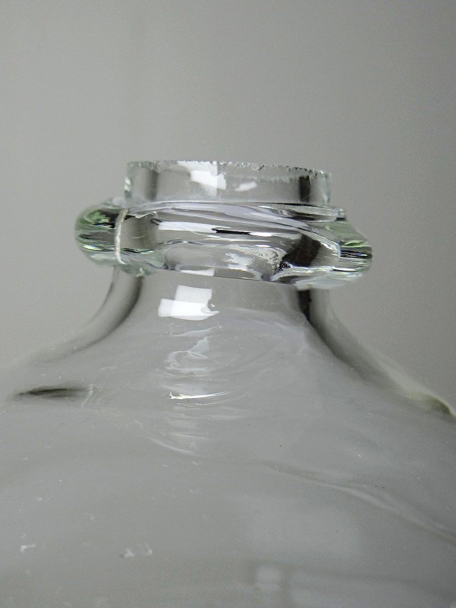 Antique Globular Blown Glass Fly Catcher, 19th-20th Century-photo-3