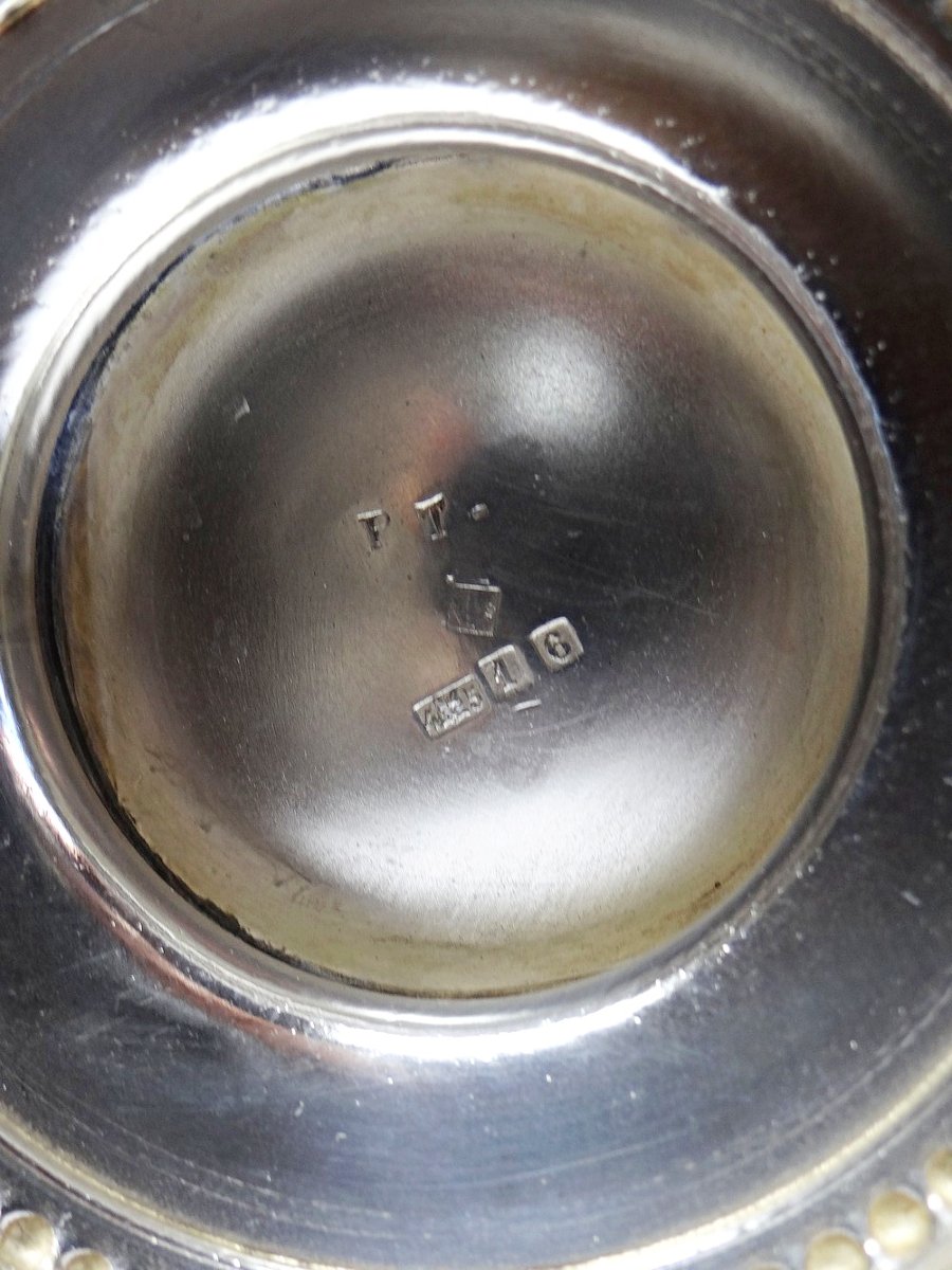 Sucrier en métal argenté ancien années XIXe-XXe 1880-1930-photo-7