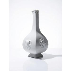 Small Meissen Reproduction Vase, 1715-1720, By Sheffield & Haviland, Limoges