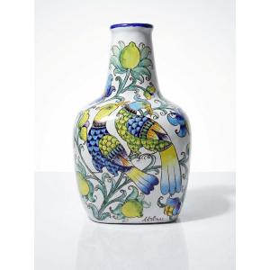 Large Vintage Italian Carboy Vase From The 60s And 80s In The Innocenti Style