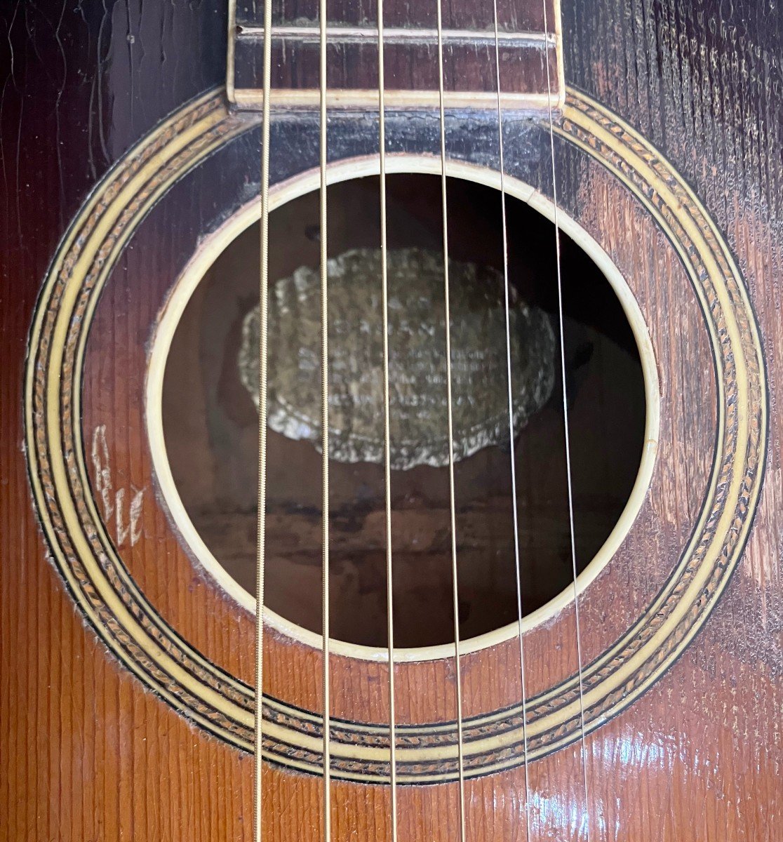 Levin Lute Guitar From 1937-photo-4