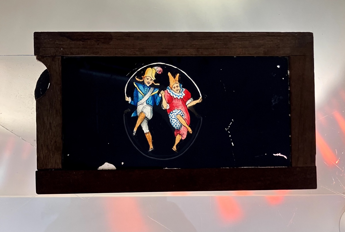 Plaque animée pour lanterne magique, 19ème siècle-photo-2