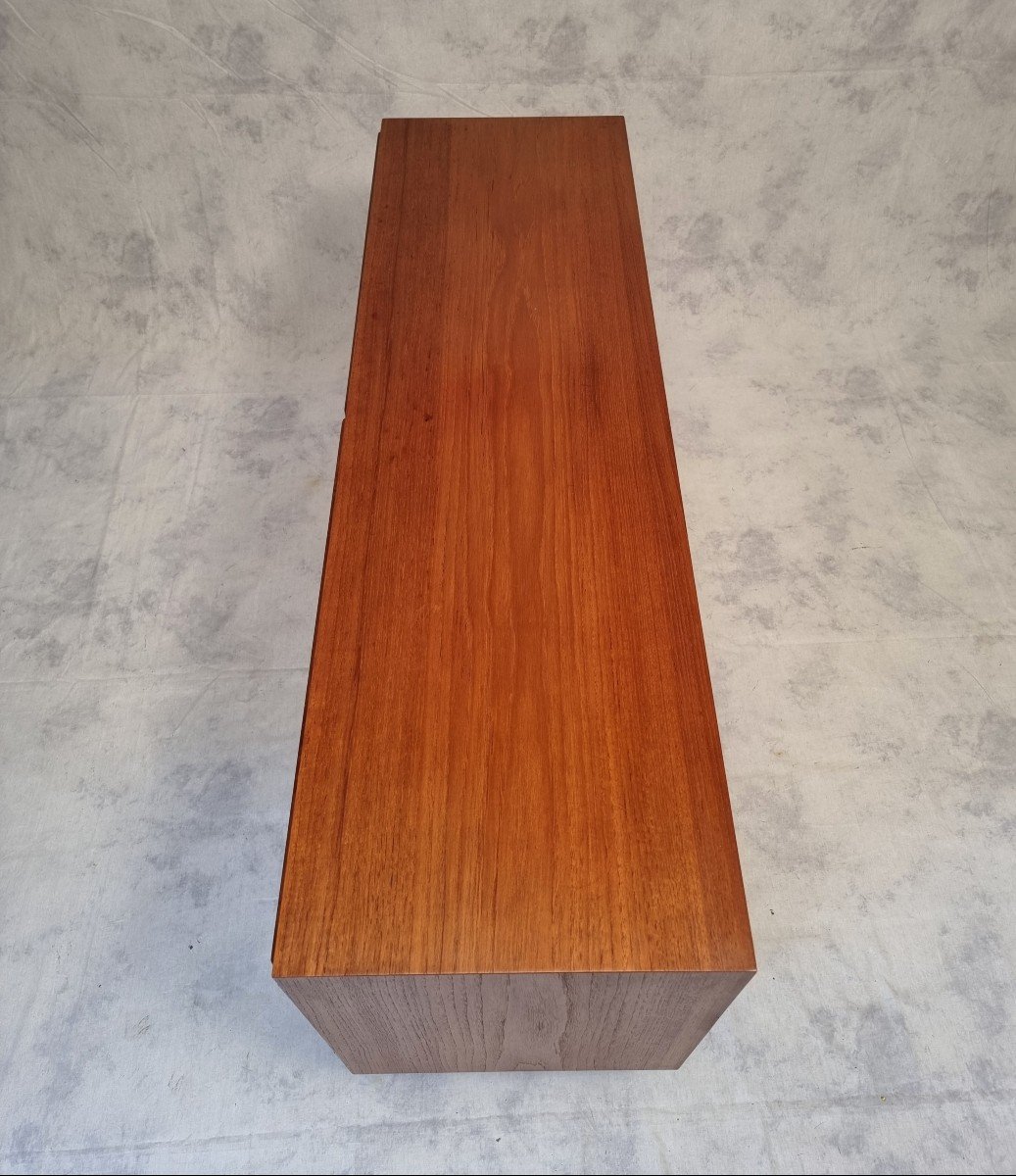 Scandinavian Sideboard By Carlo Jensen For Hundevad & Co - Teak - Ca 1960-photo-4
