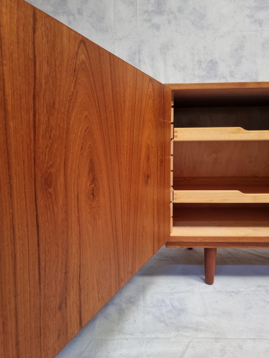 Scandinavian Sideboard By Carlo Jensen For Hundevad & Co - Teak - Ca 1960-photo-7