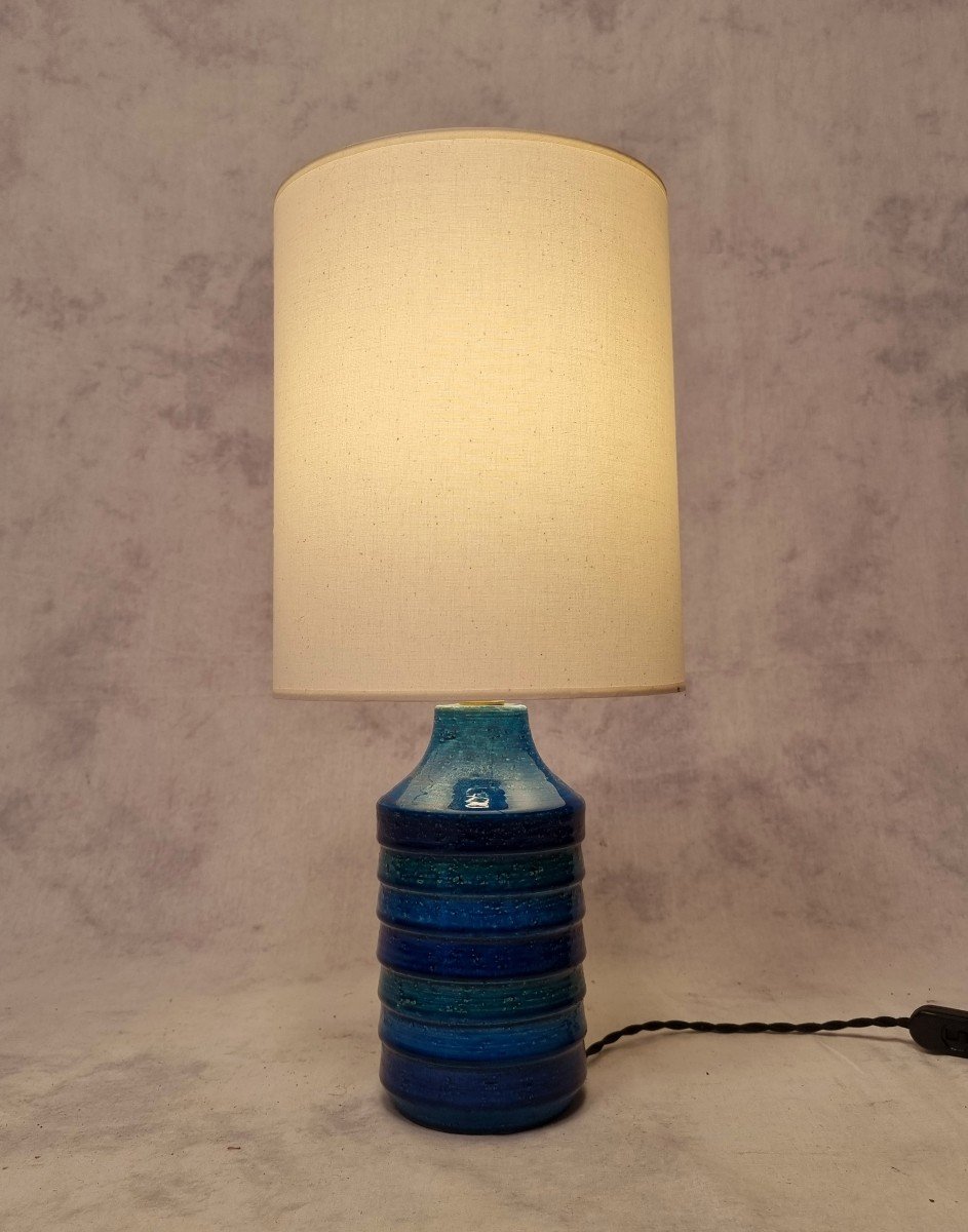 Lampe Vintage Par Aldo Londi Pour Bitossi - Céramique - Ca 1960-photo-1
