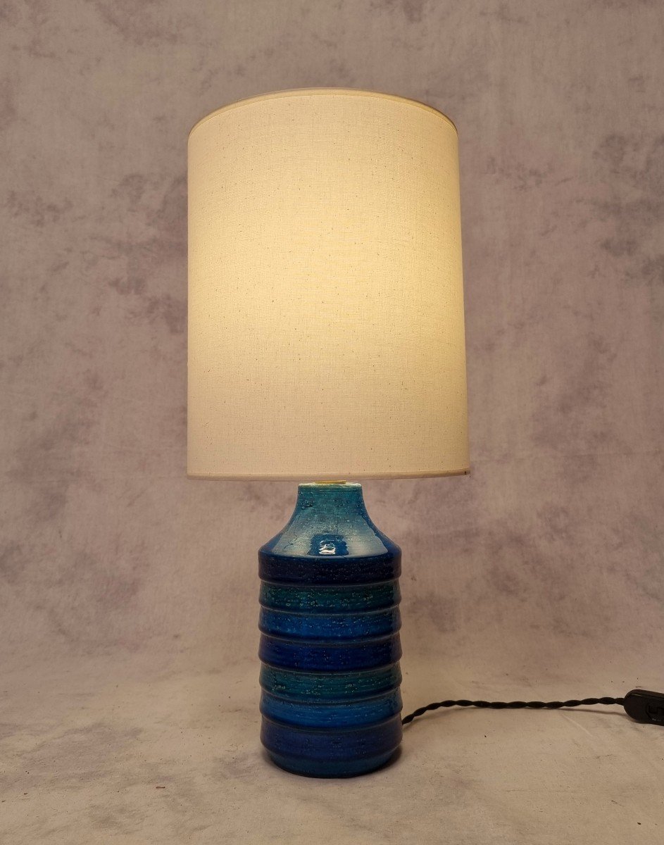 Vintage Lamp By Aldo Londi For Bitossi - Ceramic - Ca 1960-photo-1