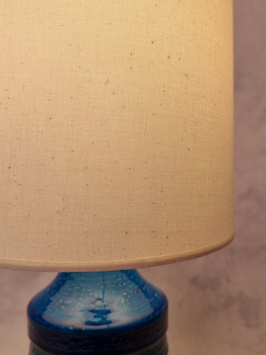 Vintage Lamp By Aldo Londi For Bitossi - Ceramic - Ca 1960-photo-6