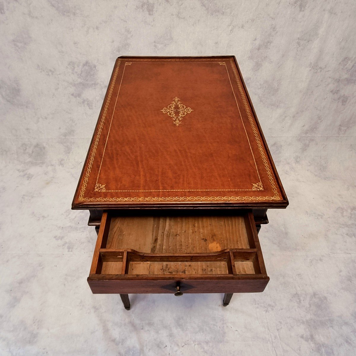 Table à écrire époque Louis XVI - Chêne Massif - 18ème-photo-1