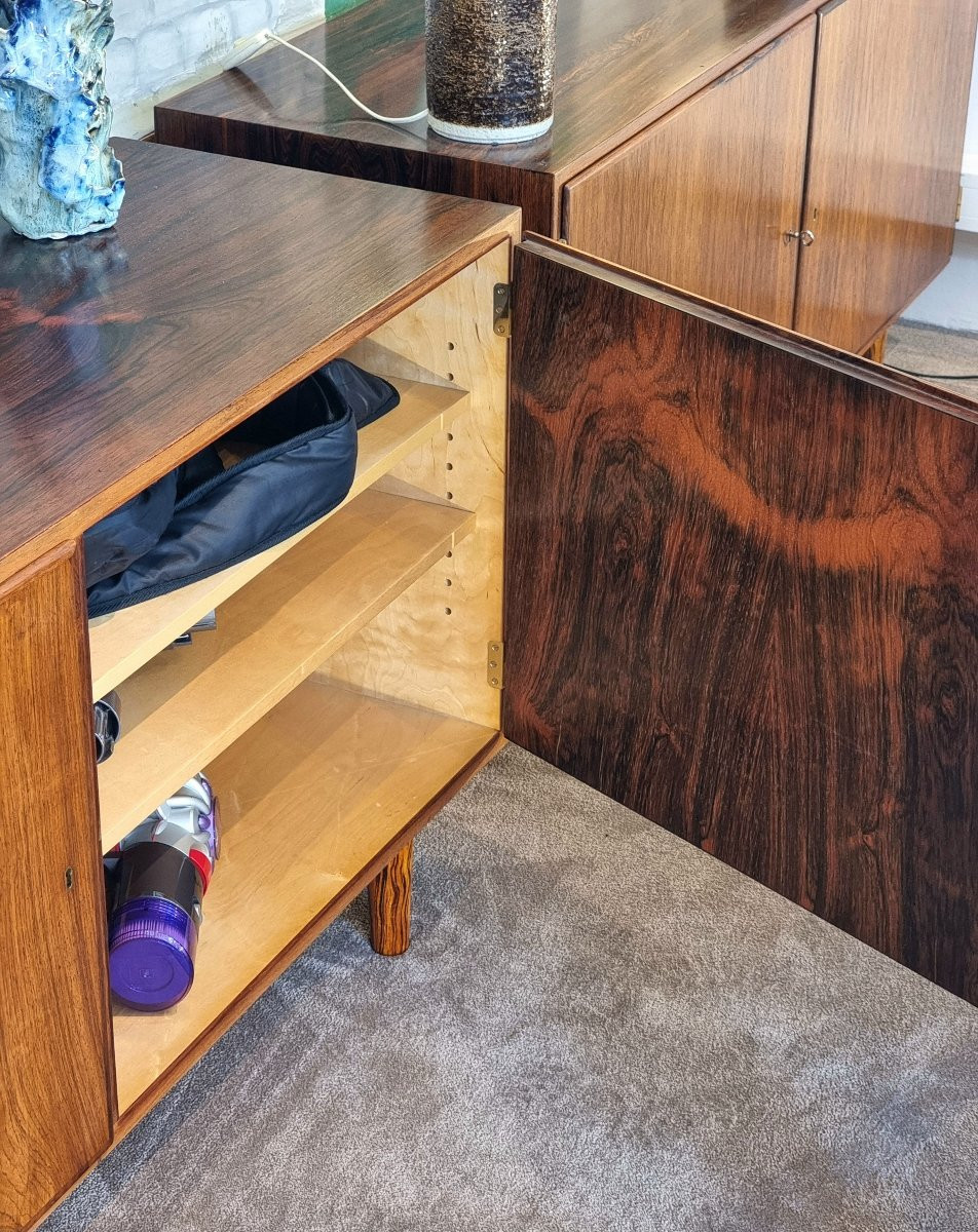 Scandinavian Sideboard, Carlo Jensen, Hundevad & Co - Palissandre - Ca 1960-photo-2