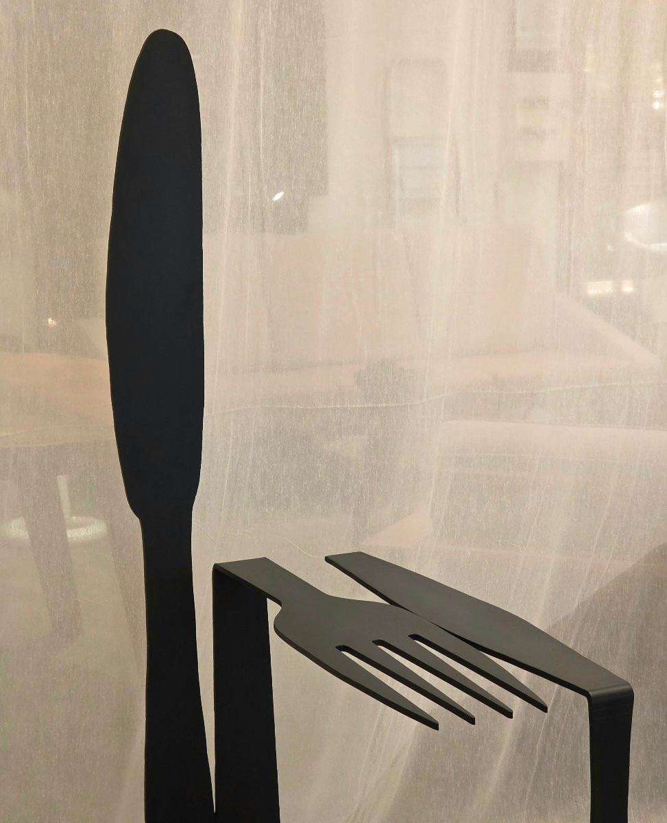 Console françaises en fer forgé, 1980s, pièce unique -photo-3