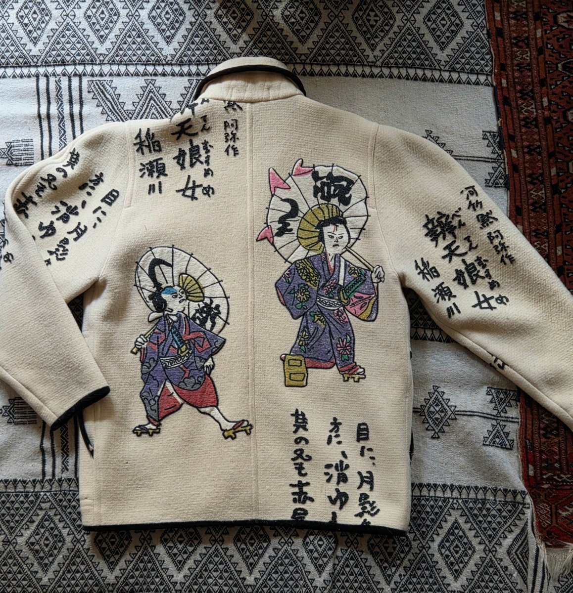 Rare Vintage Kansaï Yamamoto Jacket 1975-photo-3