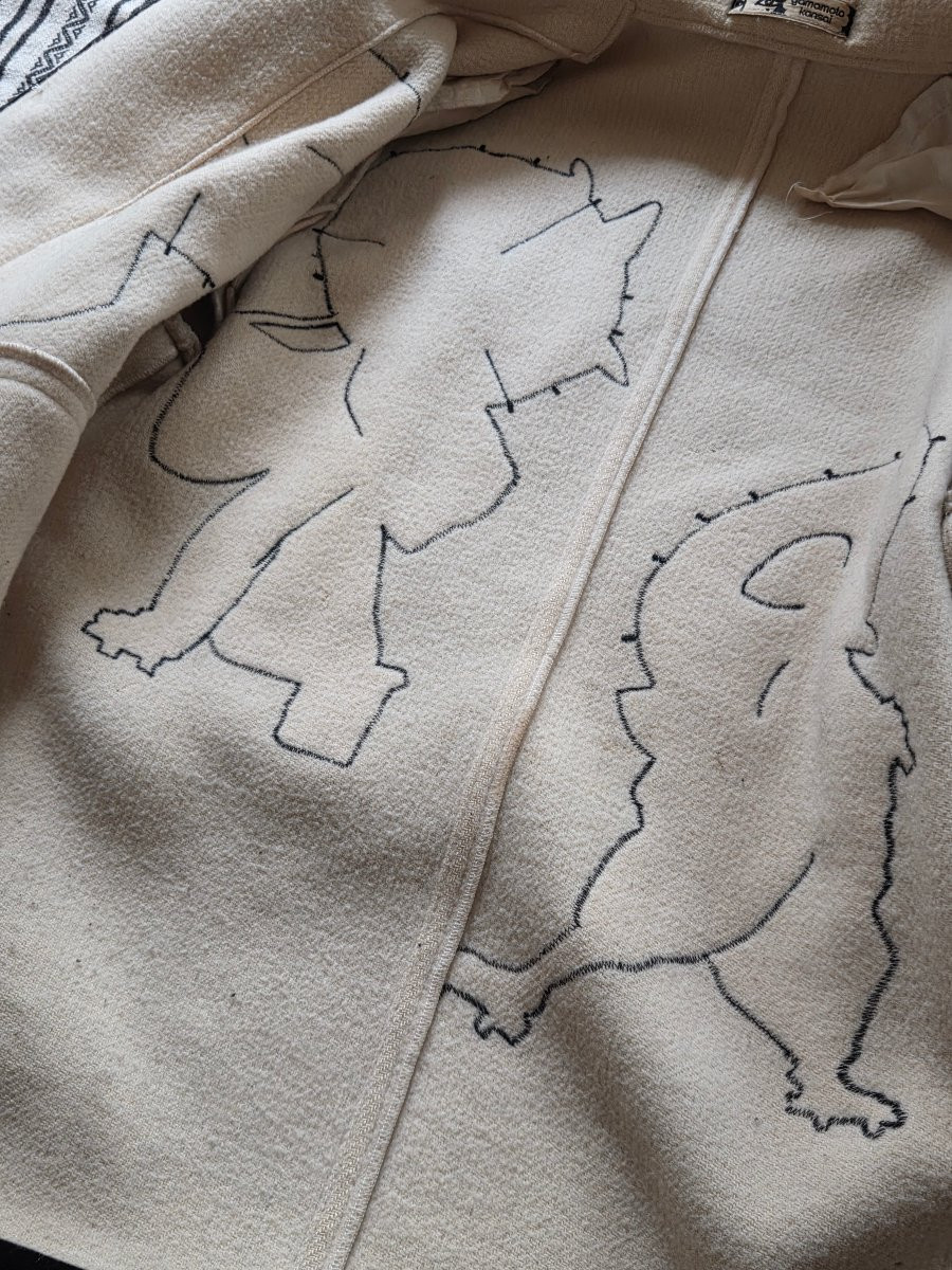 Rare Vintage Kansaï Yamamoto Jacket 1975-photo-5