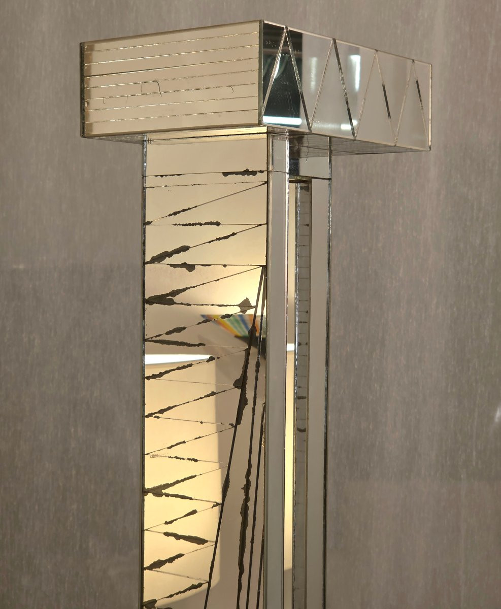 Unique Floor Lamp By Eugène Cardosy, Created In 1984, France-photo-4