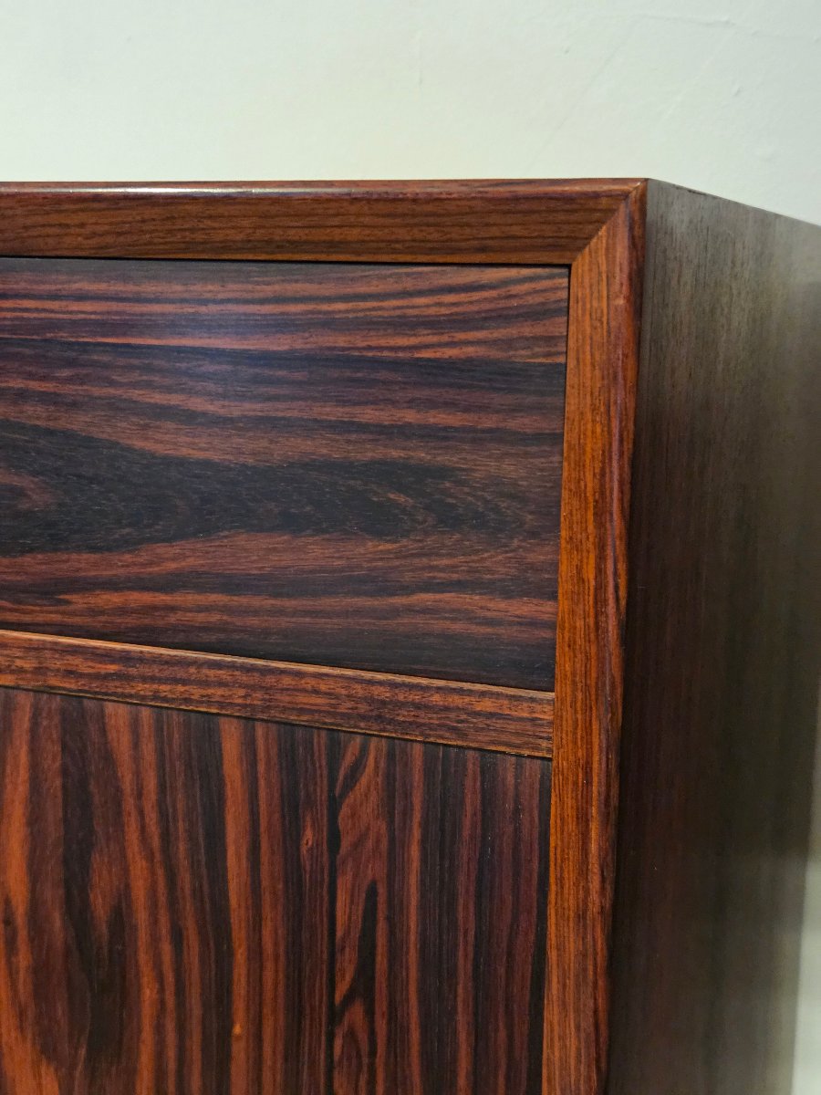  PAIRE de buffets danois Éric Brouers  en bois Cocobolo -photo-4