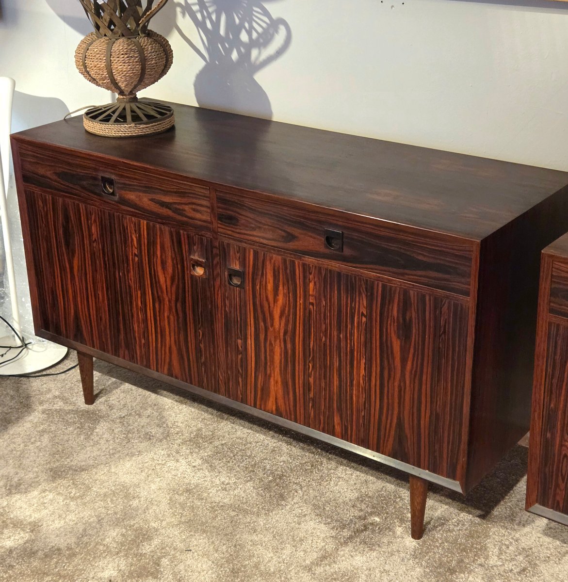  PAIRE de buffets danois Éric Brouers  en bois Cocobolo 