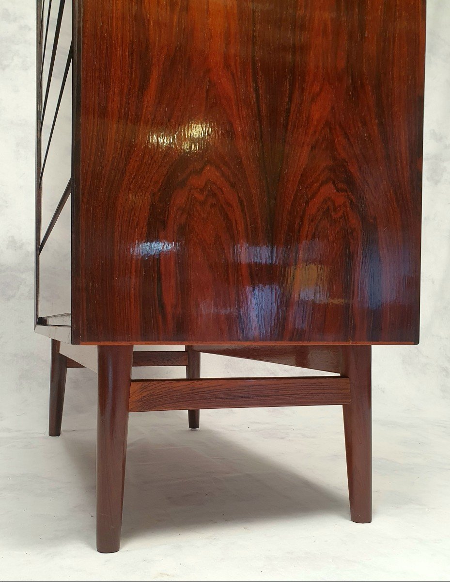Commode Haute Tallboy De Svend Langkilde - Langkilde Møbler - Palissandre - Ca 1950-photo-7