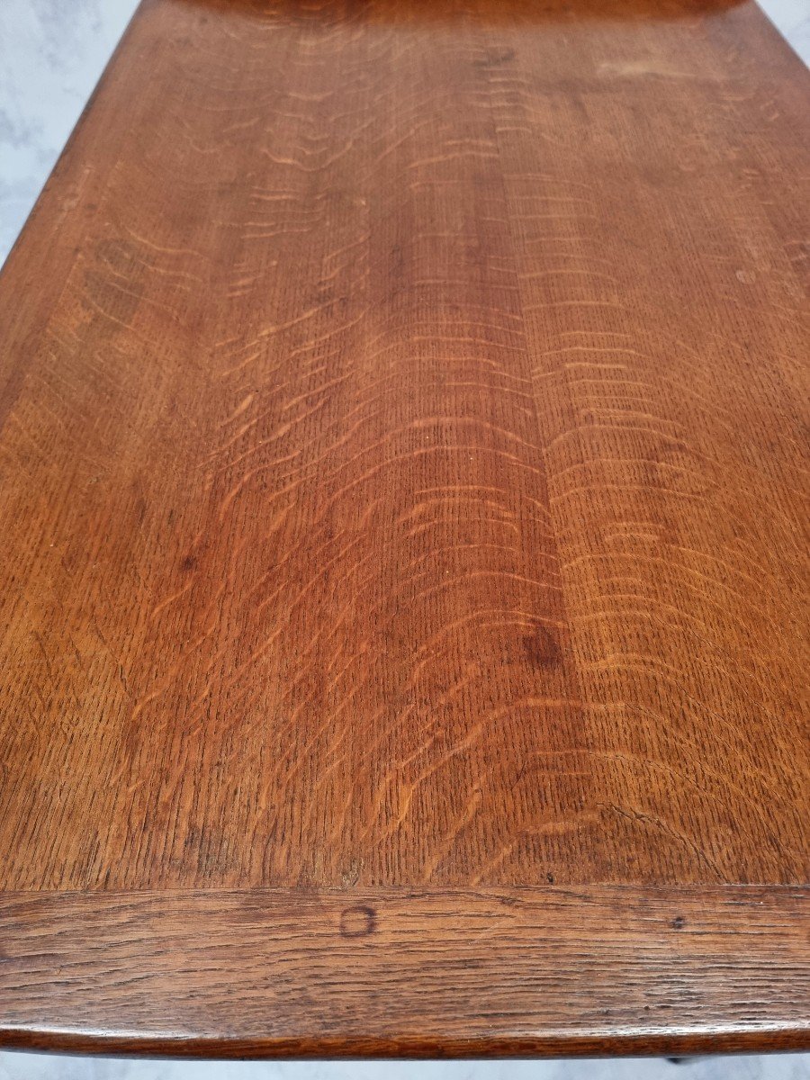 Reconstruction Period Desk - Oak - Ca 1950-photo-8