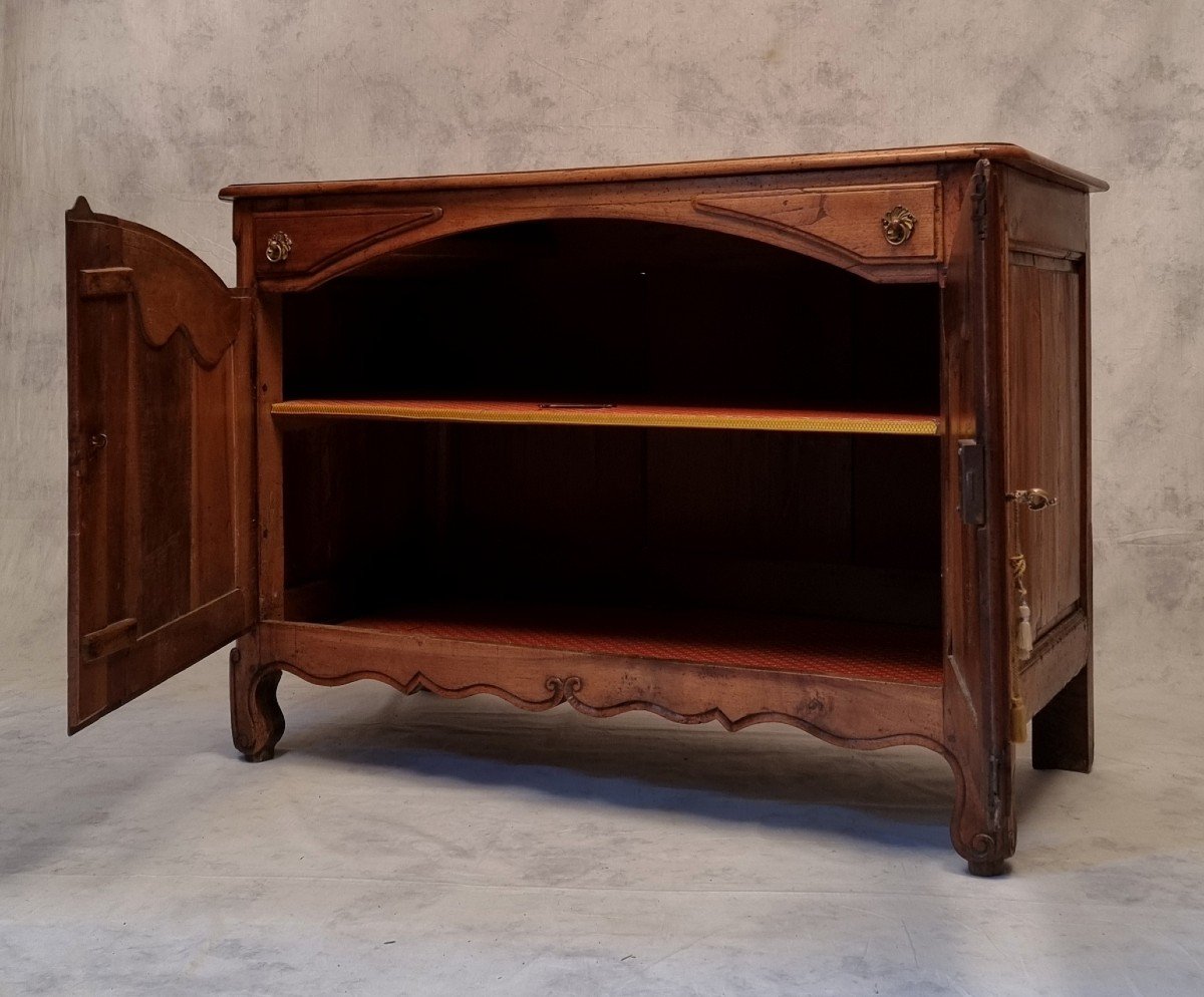 Hunting Buffet Louis XV Period - Molded Walnut - 18th-photo-2