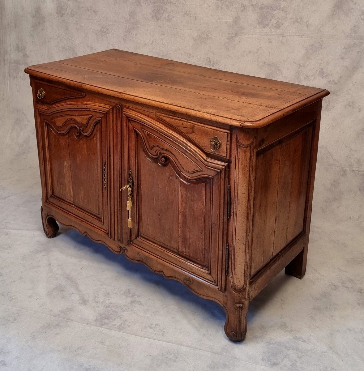 Hunting Buffet Louis XV Period - Molded Walnut - 18th-photo-3