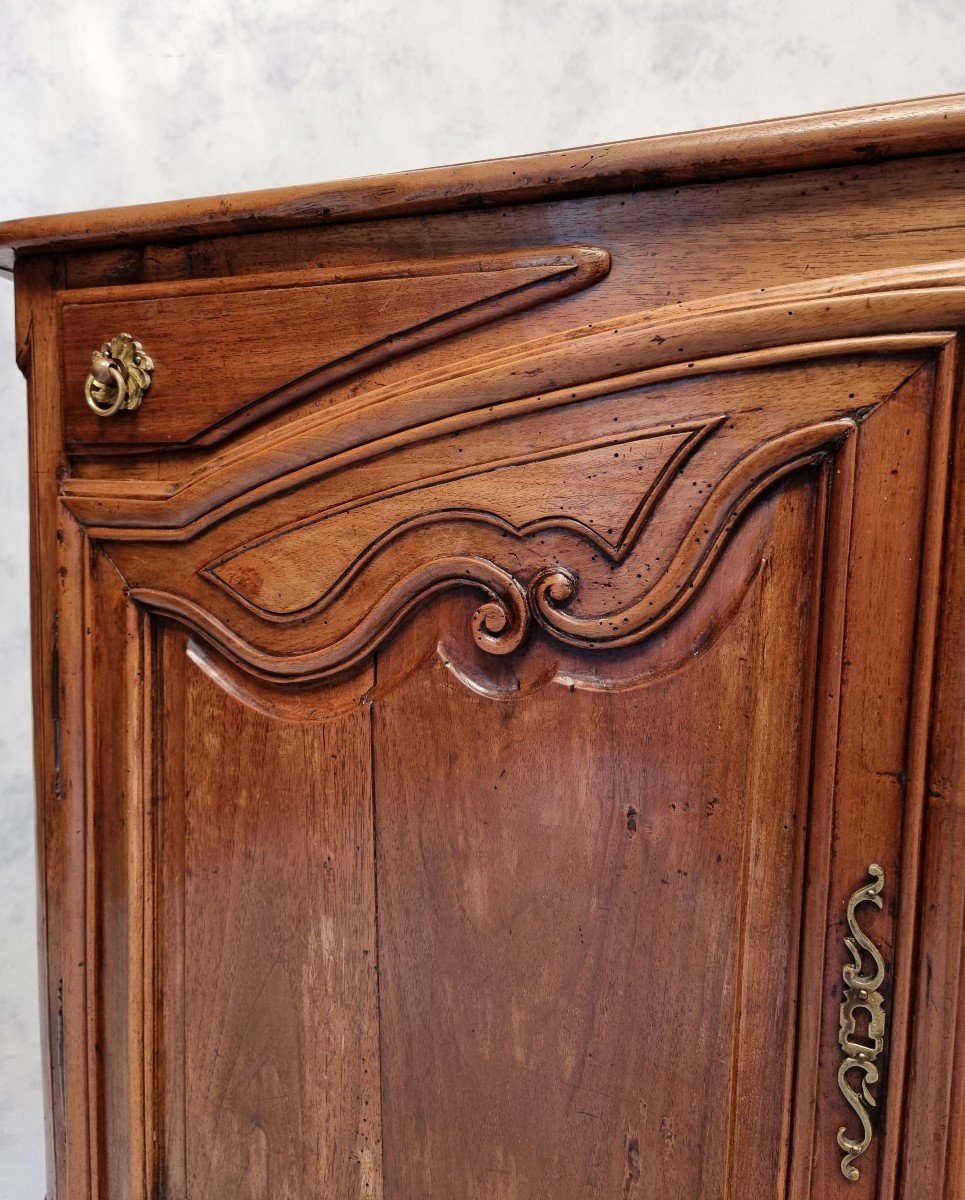 Hunting Buffet Louis XV Period - Molded Walnut - 18th-photo-5
