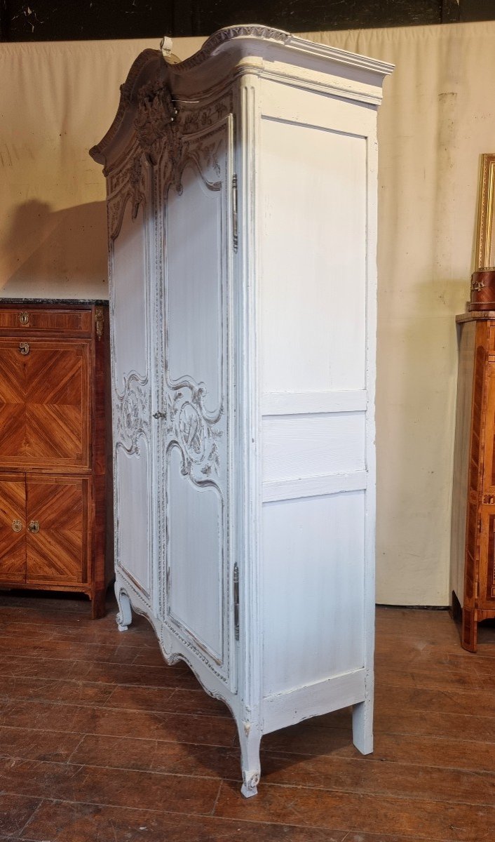 Fécamp Wedding Cabinet - Upper Normandy - Transition Period - Patinated Oak - 18th-photo-3