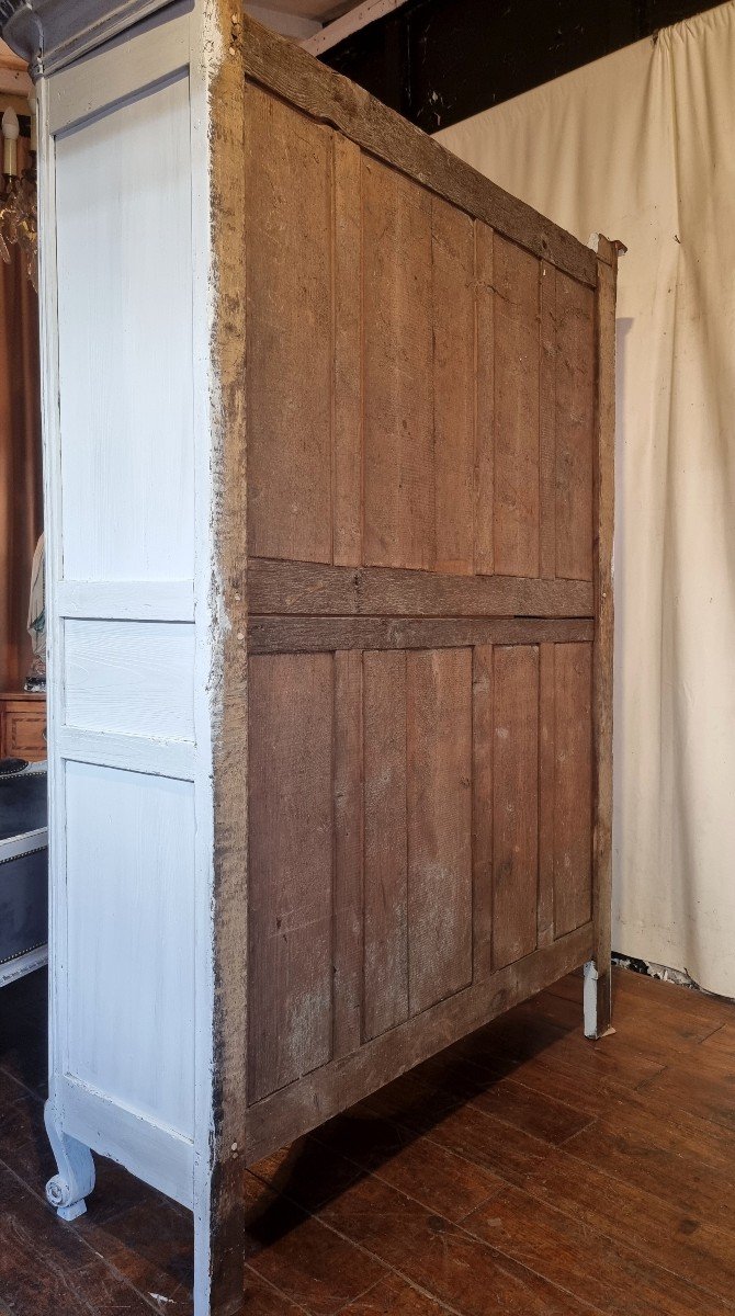 Fécamp Wedding Cabinet - Upper Normandy - Transition Period - Patinated Oak - 18th-photo-4