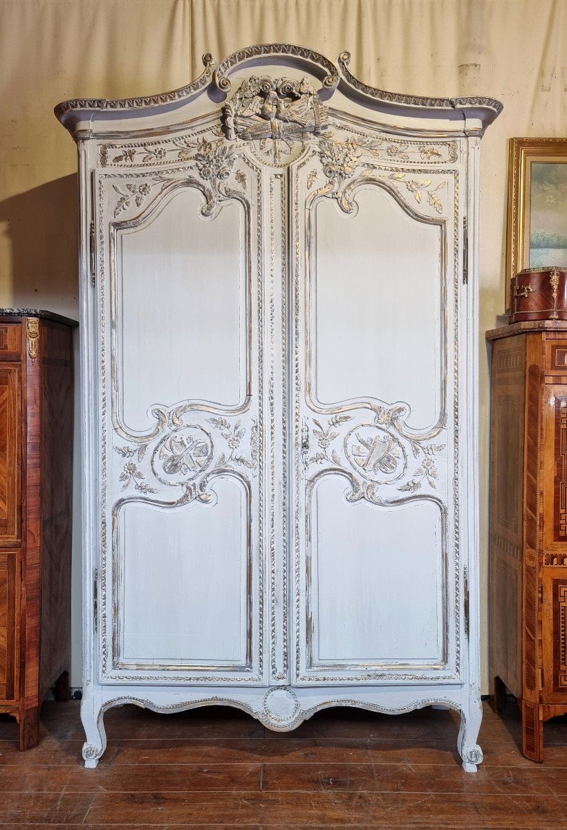 Fécamp Wedding Cabinet - Upper Normandy - Transition Period - Patinated Oak - 18th