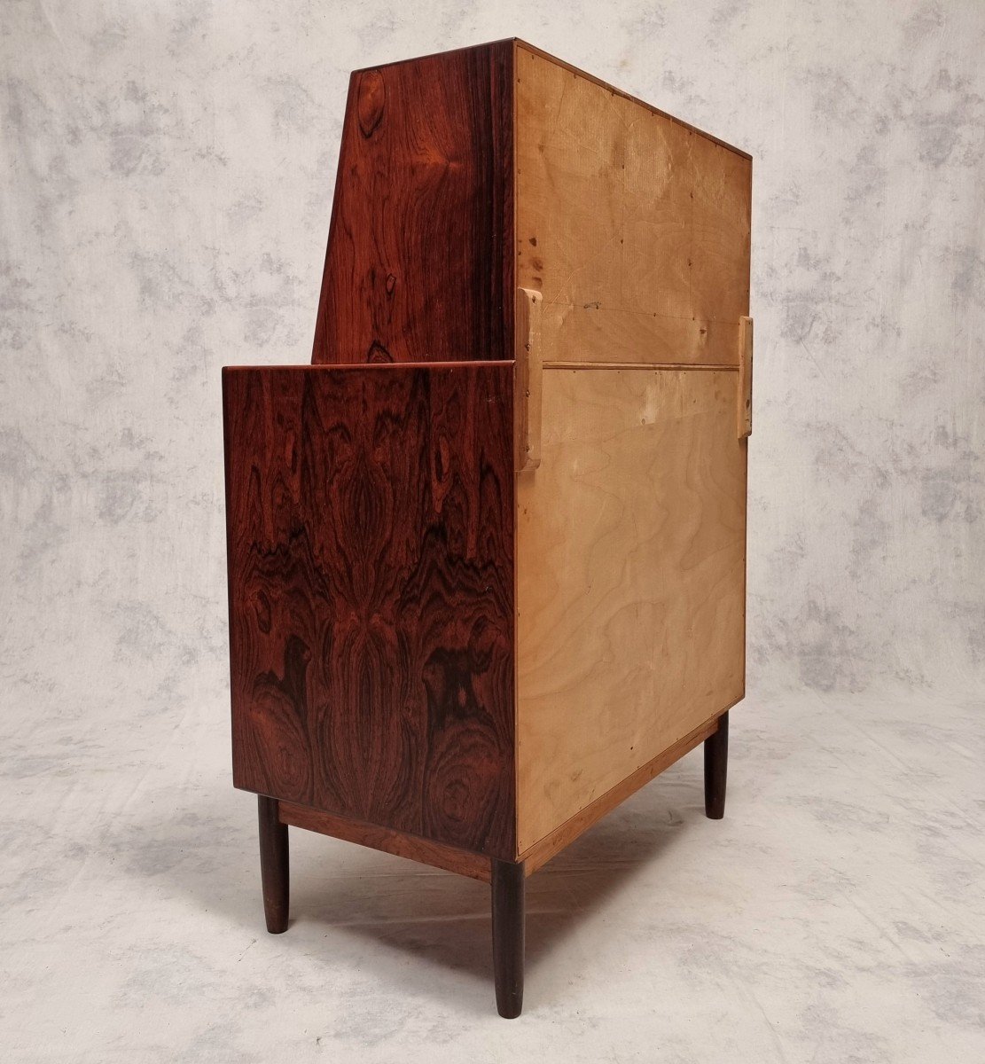 Chest Of Drawers, Scandinavian Dressing Table - Ag Spejl K. - Rosewood - Ca 1960-photo-3