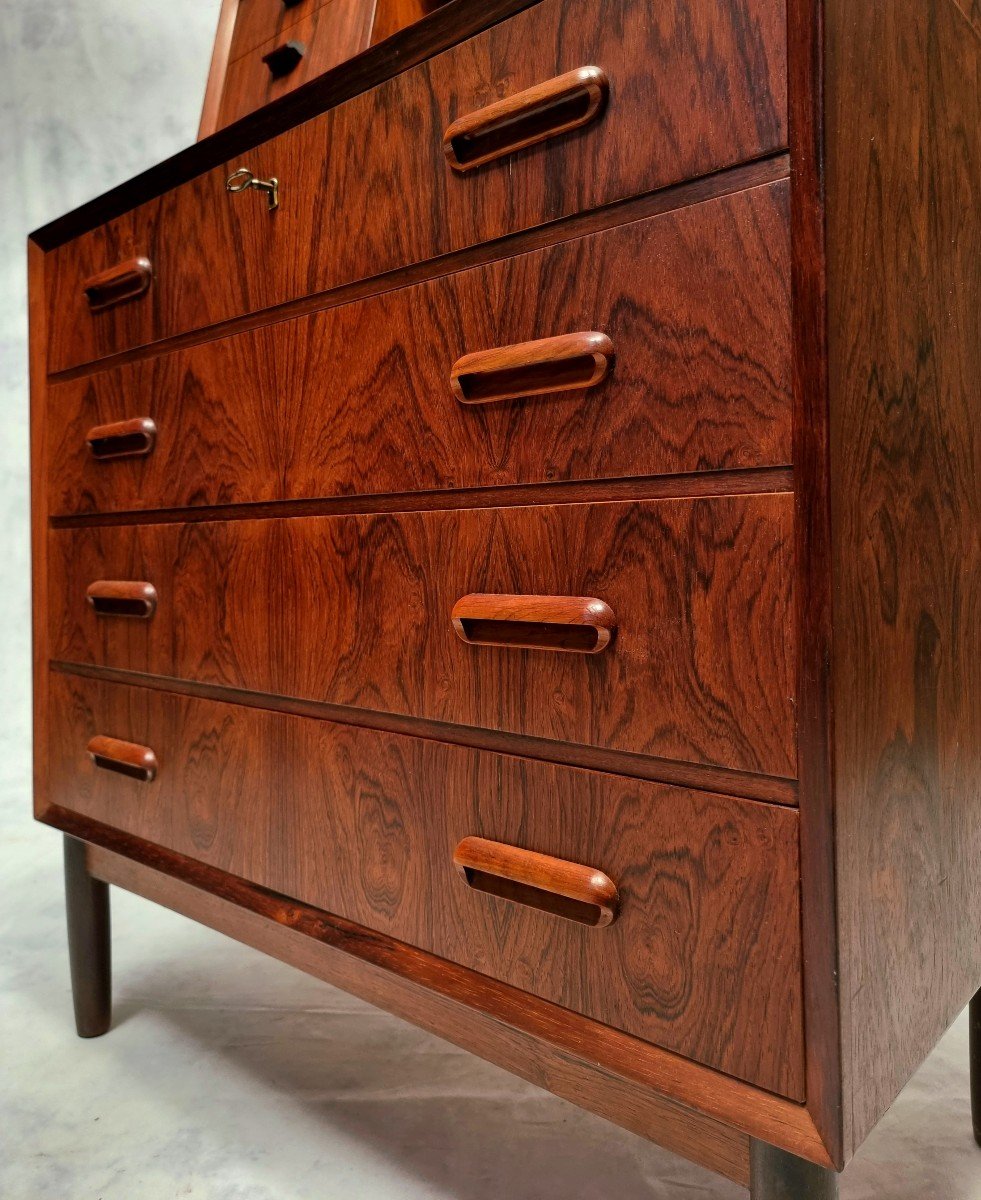 Chest Of Drawers, Scandinavian Dressing Table - Ag Spejl K. - Rosewood - Ca 1960-photo-5