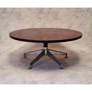 Coffee Table By Ico Parisi For Mim Roma - Rosewood - Ca 1960