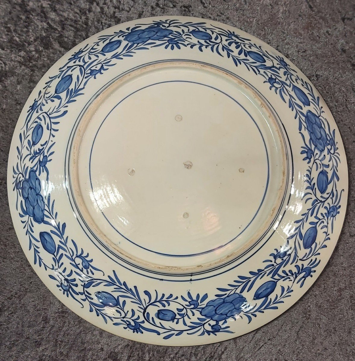 Rare Large Imari 19th Century Dish -photo-1