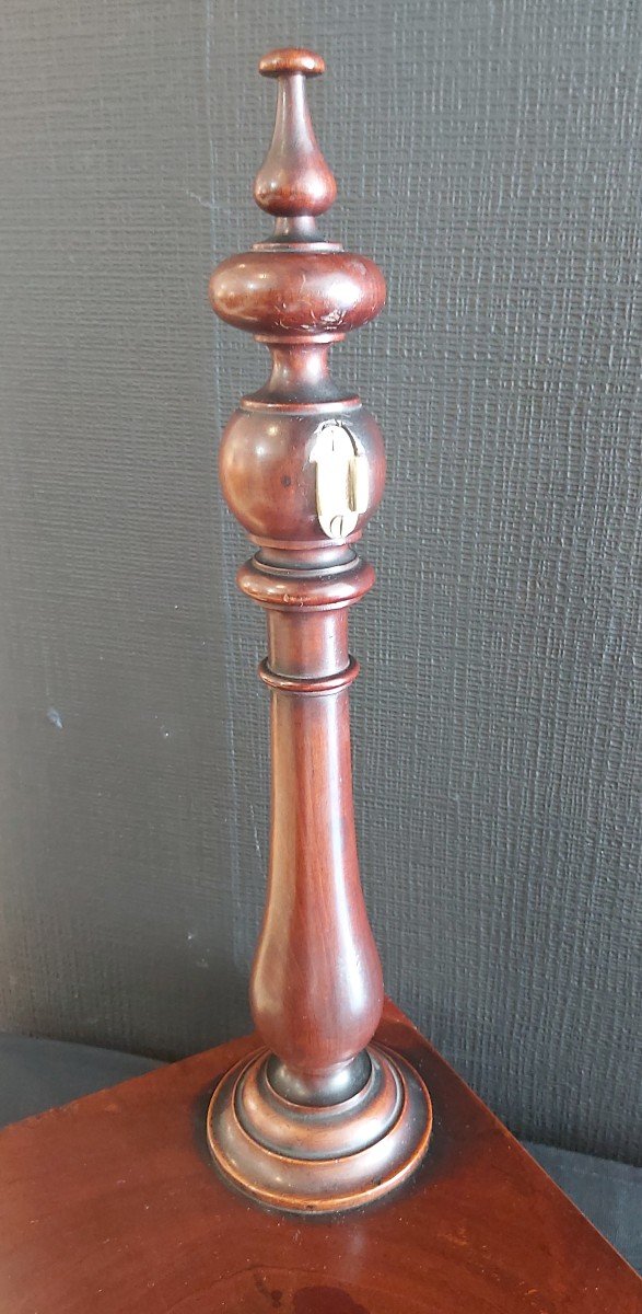 English Mahogany Table Psyche -photo-2